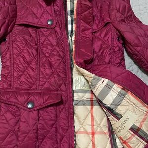 Women’s belted quilted jacket